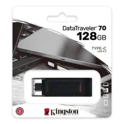 Kingston Pendrive USB-C 3.2 128GB DT70/128GB - TecnoRoyal