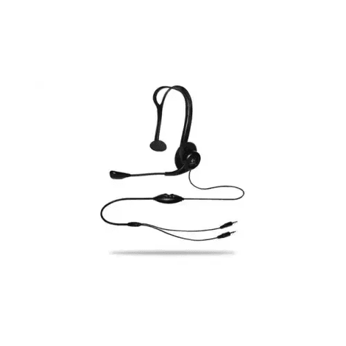 LOGITECH CUFFIE MONO HEADSET 850 CON MICROFONO NERO 981-000096 - TecnoRoyal