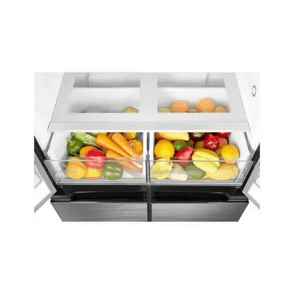 MIDEA FRIGO 4 PORTE NO FROST MULTIAIRF 474LT E 83CM INOX MDRF632FIE46 - TecnoRoyal