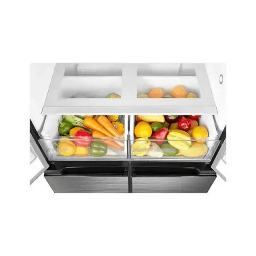 MIDEA FRIGO COMBINATO TOTAL NO FROST 435LT E 70CM INOX MDRB593FGE02 - TecnoRoyal