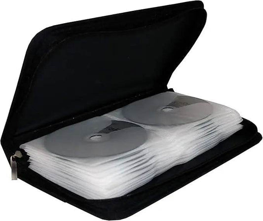 OEM BAG PORTA CD/DVD DA 28PCS NERO 100 - TecnoRoyal