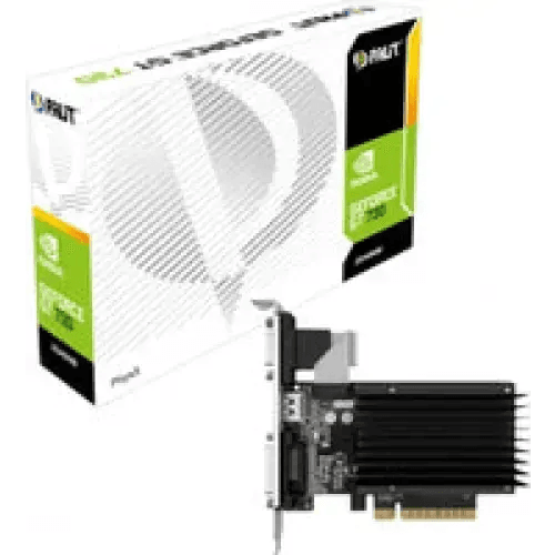 PALIT VGA GT730 2GB VGA/DVI/HDMI GDDR3 NEAT7300HD46H - TecnoRoyal