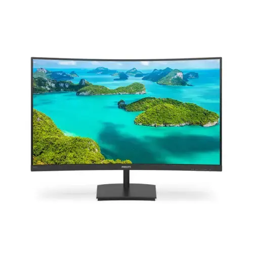 Philips monitor 24’’ led full hdcurvo multimediale vga/hdmi 241e1sca - monitor philips 24 led full hd curvo 241e1sca