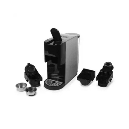 PRINCESS MACCHINA DA CAFFE CAPSULE/CIALDE/MACINATO 4in1 NERO/SILVER - TecnoRoyal