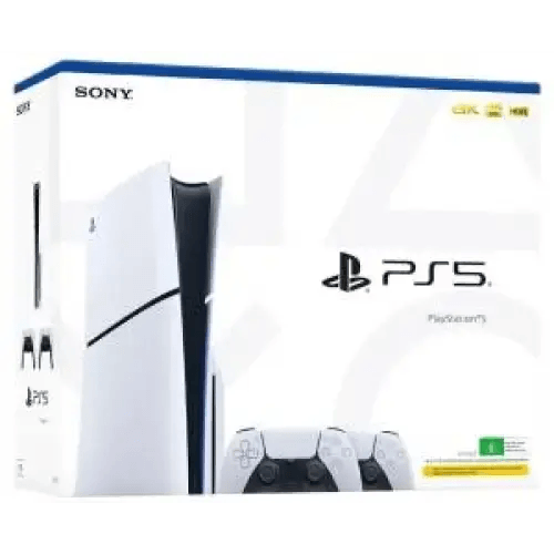 PS5 Console 1TB Standard Slim White + 2 DualSense ITA - TecnoRoyal