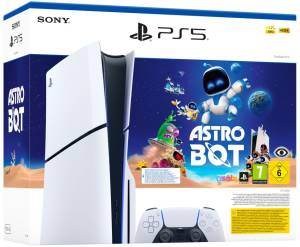 PS5 Console 1TB Standard Slim White Astro Bot Bundle ITA - TecnoRoyal