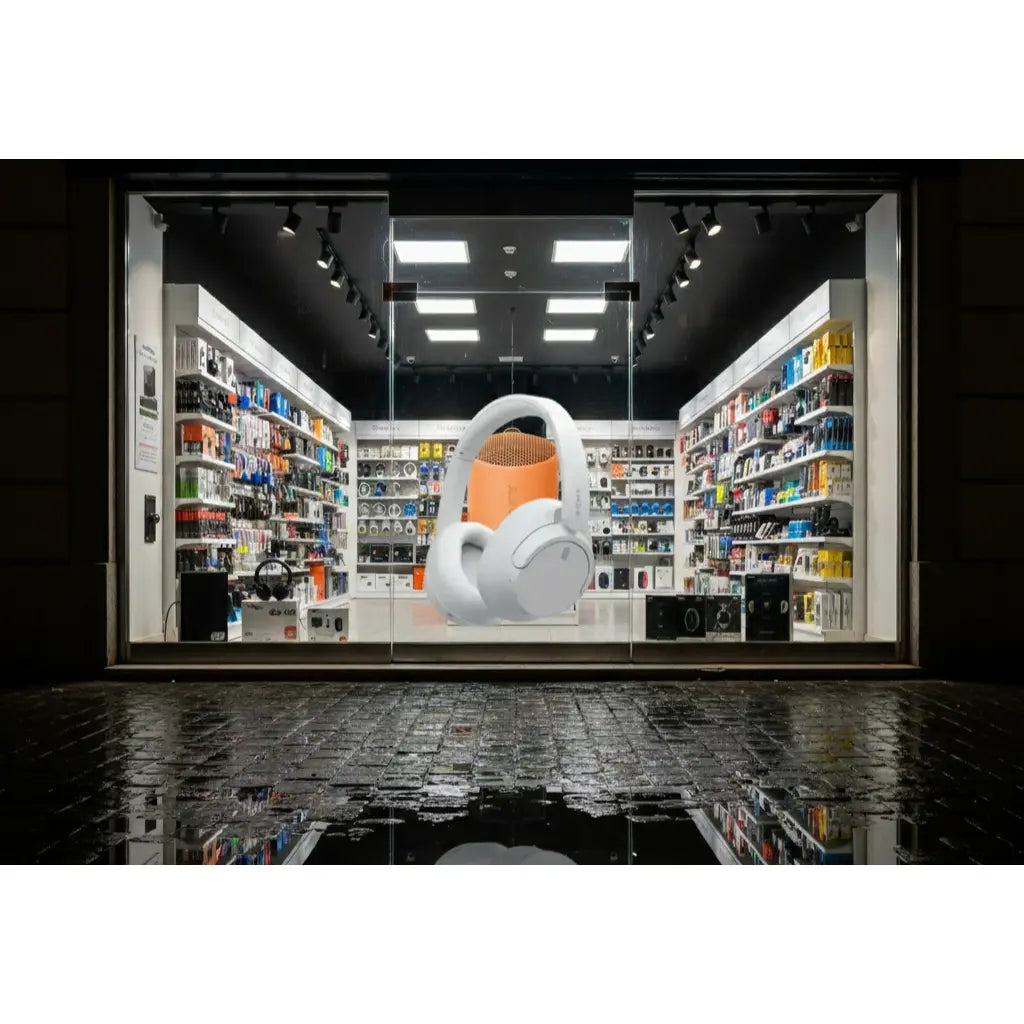 Sony Cuffie Wir/BT NoiseC Mic WH-CH720N White