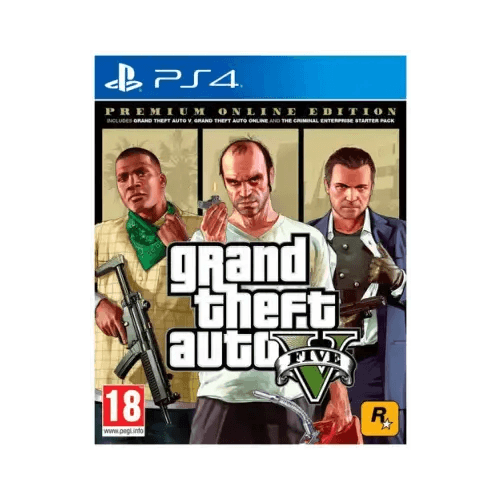 ROCKSTAR GAME PS4 GIOCO GTA V PREMIUM EDITION EU - TecnoRoyal