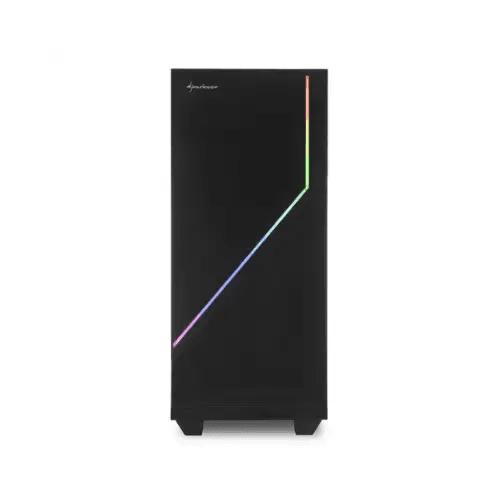 SHARKOON PC CASE GAMING RGB FLOW MIDI TOWER LED USB3.0 NERO - TecnoRoyal