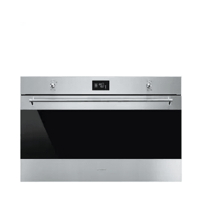 SMEG FORNO INCASSO TERMOVENTILATO DISPLAY 155LT 90CM INOX SF9390X1 - TecnoRoyal