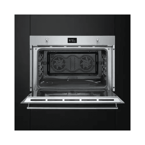 SMEG FORNO INCASSO TERMOVENTILATO DISPLAY 155LT 90CM INOX SF9390X1 - TecnoRoyal