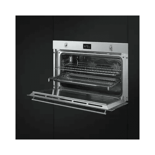 SMEG FORNO INCASSO TERMOVENTILATO DISPLAY 155LT 90CM INOX SF9390X1 - TecnoRoyal