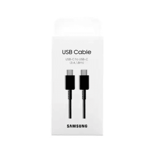 Samsung Cavo USB-C to USB-C EP-DX310JB 1.8m 3A Black - TecnoRoyal