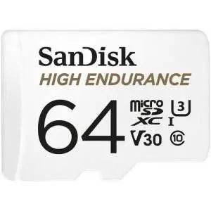 SanDisk High Endurance MicroSD 64GB C10 SDXC 100MB/s - TecnoRoyal