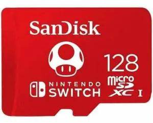 Switch Micro SDXC SanDisk 128GB SDSQXAO-128G-GNCZN for Nintendo Switch - TecnoRoyal