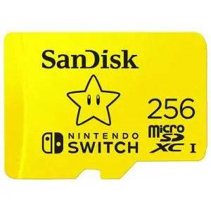 Switch Micro SDXC SanDisk 256GB for Nintendo Switch - TecnoRoyal