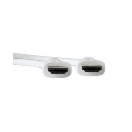 TECHLY CAVO HDMI 0,5 METRI TERMINALI ORO ETHERNET 4K BIANCO RETAIL - TecnoRoyal