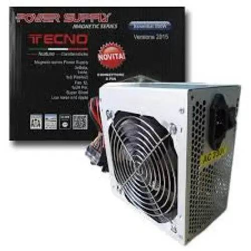 TECNO ALIMENTATORE PC ATX 550W BIG FAN 12CM RETAIL - TecnoRoyal