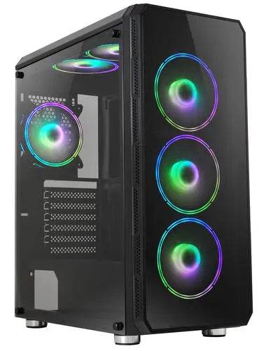 TECNO PC CASE GAMING ARGB LATERALE TRASPARENTE NERO TC-GAME 13 - TecnoRoyal