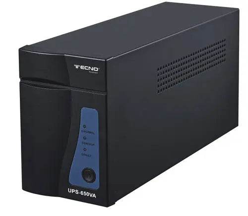 TECNO UPS 1200VA 500W 3 USCITE BIVALENTI FUNZIONE AC RESTART - TecnoRoyal