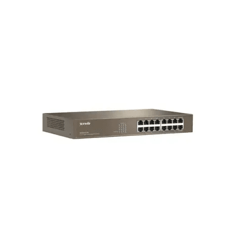 TENDA HUB SWITCH 16 PORTE GIGABIT 10/100/1000 TEG1016D - TecnoRoyal