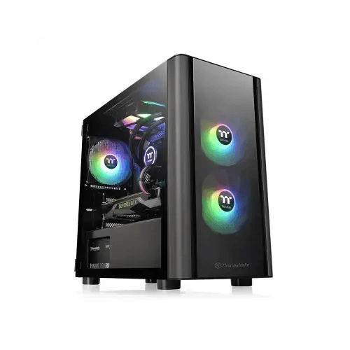 THERMALTAKE PC CASE V150-TG CA-1R1-00S1WN-00 *1VENTOLA NERA INCLUSA - TecnoRoyal