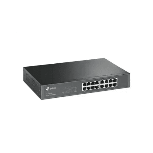 TPLINK HUB SWITCH 16 PORTE GIGABIT 10/100/1000 TL-SG1016D - TecnoRoyal