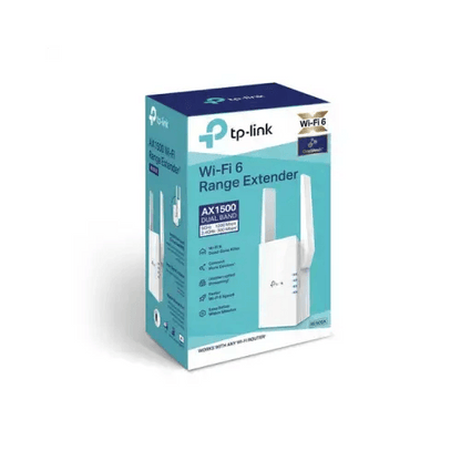 TPLINK RANGE EXTENDER ONE MESH 1200+300MBPS DUAL BAND AX1500 RE505X - TecnoRoyal