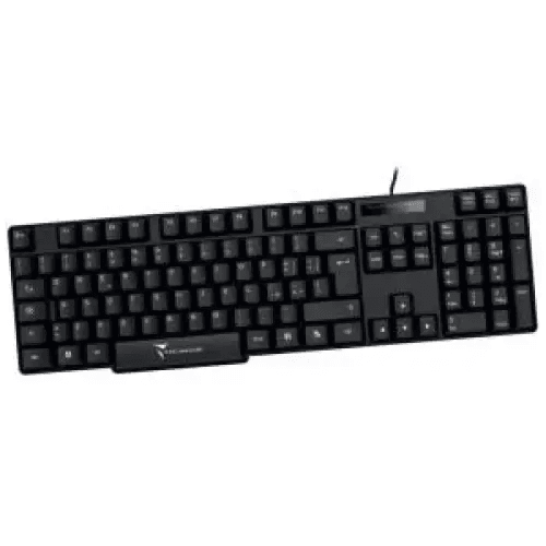 Techmade Tastiera Wired Filo Black - TecnoRoyal