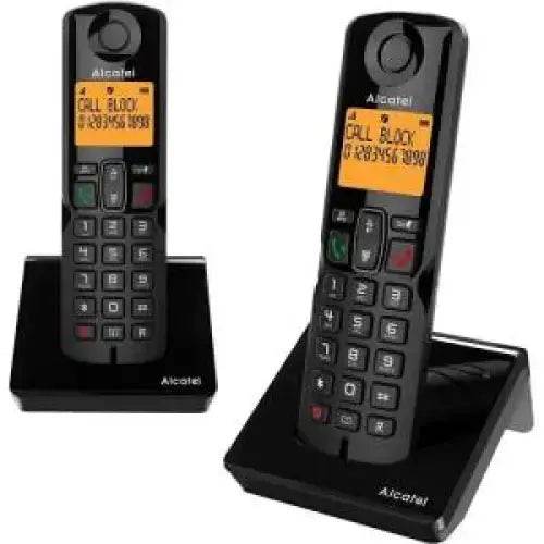 Telefono Cordless Alcatel S280 Duo Black - TecnoRoyal