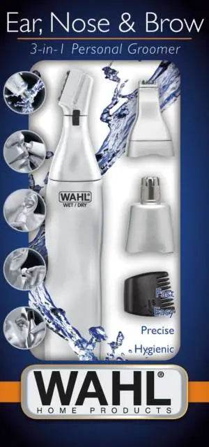 Wahl Rasoio 3in1 Naso e Sopracciglia 5545 + Accessori - Batteria - TecnoRoyal