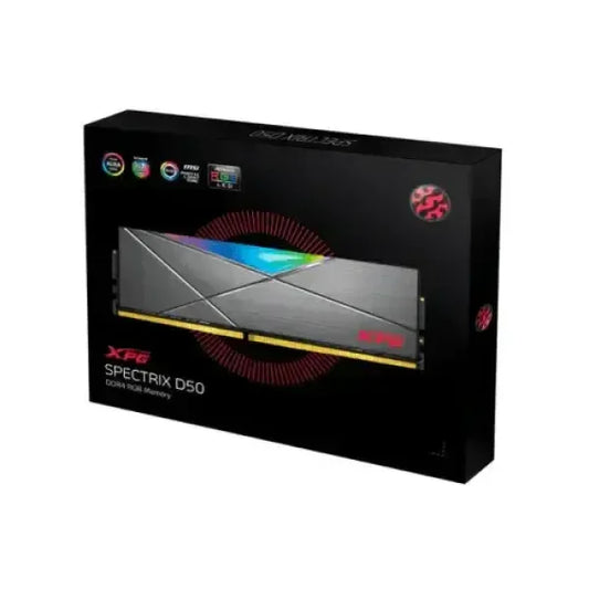 Adata DDR4 16GB 3200MHZ XPG Spectrix D50 RGB AX4U320016G16A-ST50 CL16 RAM
