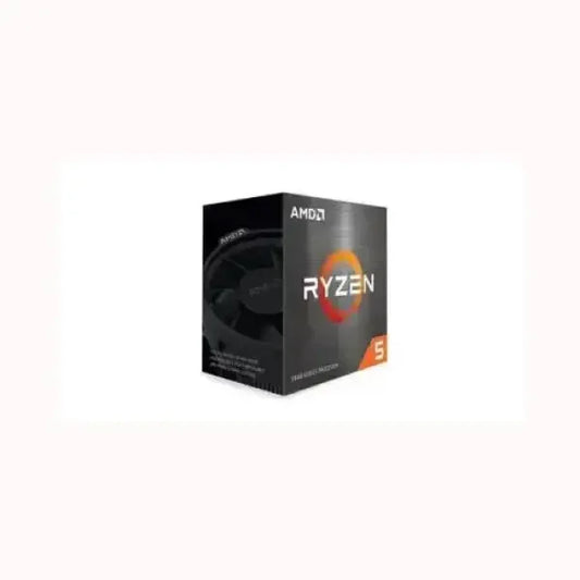 Confezione processore AMD Ryzen 5 5600G con logo Ryzen e ventola di raffreddamento