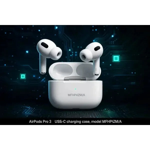 AirPods Pro 3 con custodia di ricarica USB-C, modello MFHPZMJ/A per un suono di alta qualità