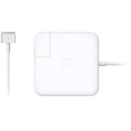 Alimentatore Apple MagSafe bianco per MacBook con connettore magnetico a innesto e cavo compatto