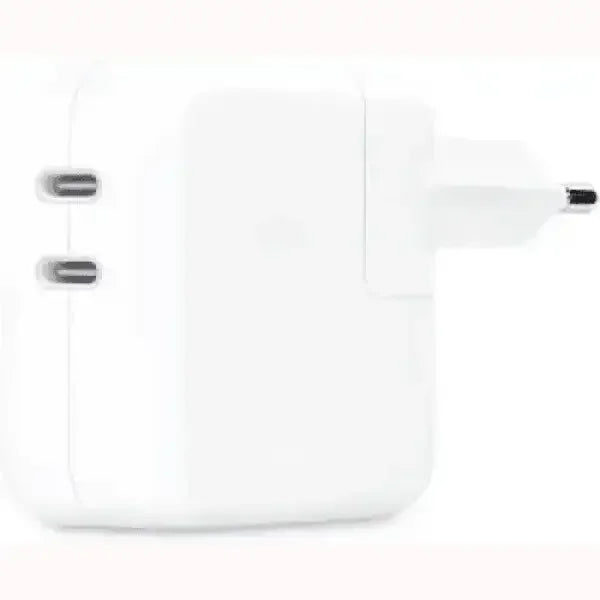 Apple Caricatore bianco per telefoni con design compatto e spina europea