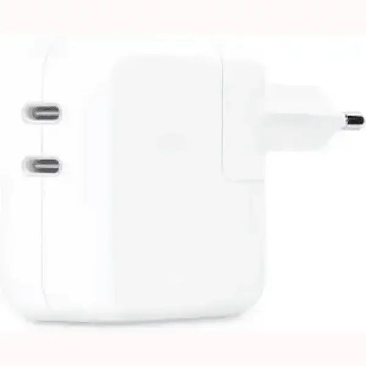 Apple Caricatore bianco per telefoni con design compatto e spina europea