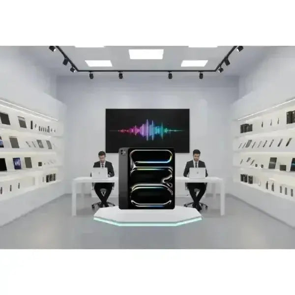 Apple iPad Pro in un ambiente moderno con display e tecnologia innovativa per professionisti
