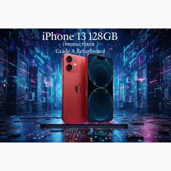 Apple iPhone 13 128GB (PRODUCT)RED Rigenerato con Design Elegante e Tecnologia Avanzata