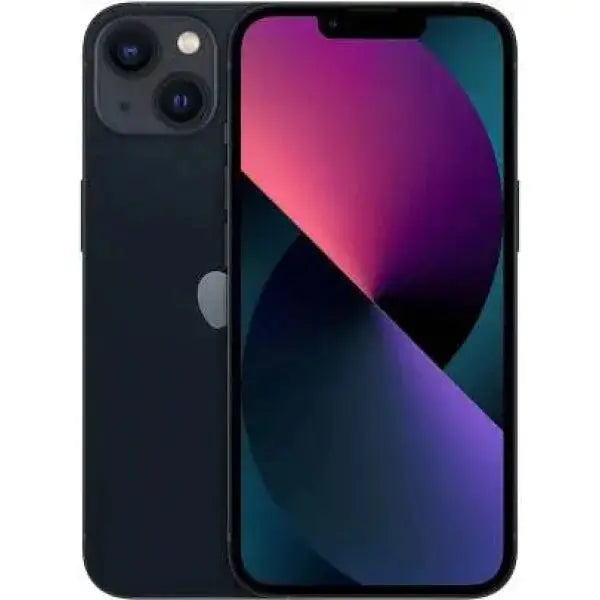 Smartphone Apple con display AMOLED e doppia fotocamera, design elegante in nero
