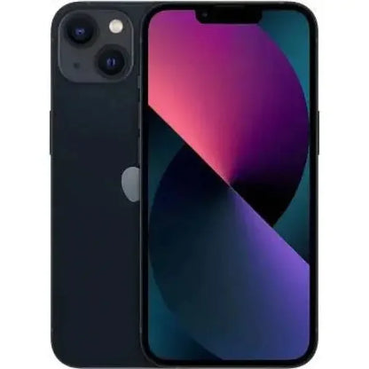 Smartphone Apple in nero con doppia fotocamera e display OLED da 6,1 pollici