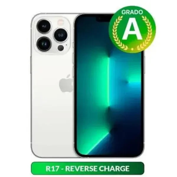 Apple iPhone 13 Pro in argento con tripla fotocamera e display Retina Super XDR
