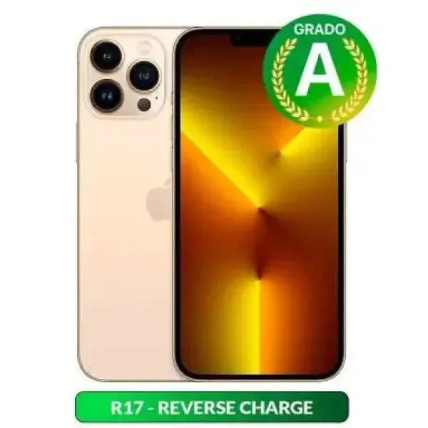 Apple iPhone 13 Pro Max in oro con schermo grande e fotocamera avanzata