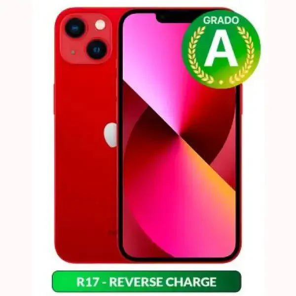 Apple iPhone 13 Rosso con display brillante e funzionalità di ricarica inversa