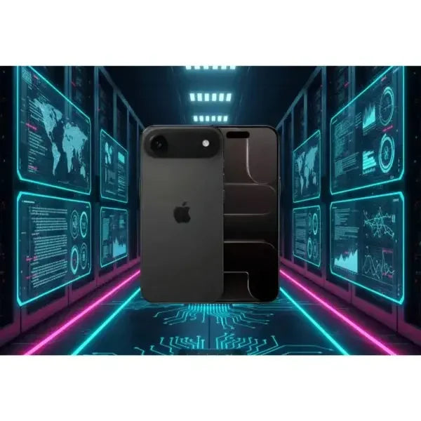 Smartphone Apple in Nero con Design Elegante e Funzioni Avanzate