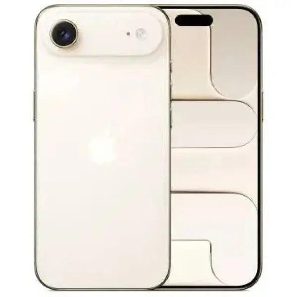 Apple iPhone bianco con design elegante e fotocamera avanzata sul retro
