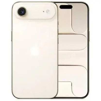 Apple iPhone bianco con design elegante e fotocamera avanzata sul retro