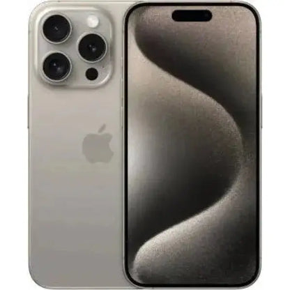 Apple iPhone 15 Pro in color oro con fotocamera tripla e display edge-to-edge