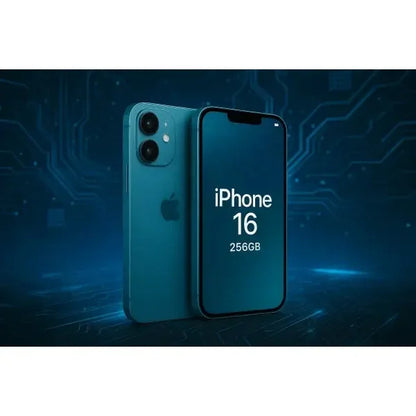 Apple iPhone 16 con 256GB, design elegante e tecnologia avanzata in verde scuro