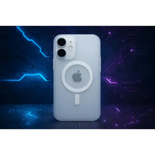 Cover trasparente per Apple iPhone 17 con MagSafe e design minimalista